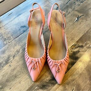 Coach Wionna Slingback Pump Candy Pink Size 11